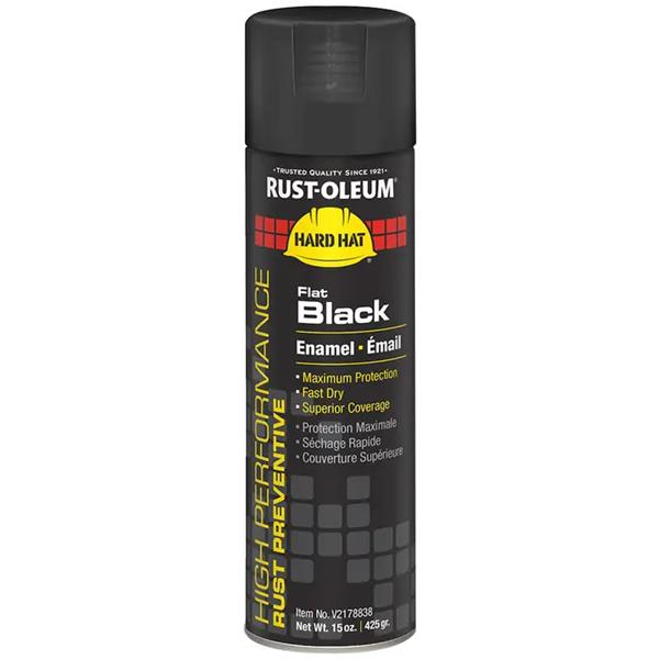 V2178838 - PAINT 15OZ. BLACK FLAT HP V2100 ENAMEL