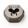 91085 - DIE 8MM X 1.25 HEX CARBON WIDELL