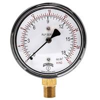 PLP301 - GAUGE PRESSURE 2-1/2" DIAL 1/4 NPT