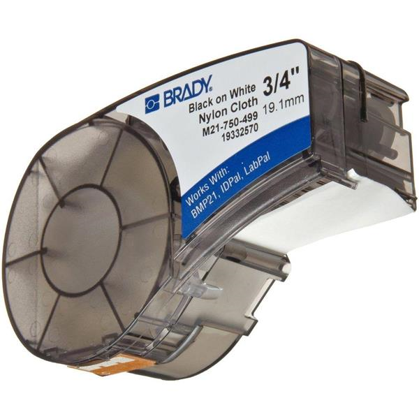 BRA M21-750-499 - CARTRIDGE 3/4 "X 16 FT LONG BLACK/WHITE