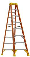 WER 6208 - 8' WERNER FIBERGLASS STEP LADDER