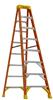 WER 6208 - 8' WERNER FIBERGLASS STEP LADDER