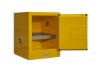 17-3/8 in. x 18-1/8 in. x 22-1/8 in. Yellow 4 Gallon 1-Door Manual Close Flammable Storage Cabinet