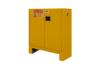 43 in. x 18 in. x 44 in. Yellow 30 Gallon 2-Door Manual Close Flammable Storage Cabinet