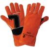 Large (9) Russet and Black Premium Leather Welders Gloves