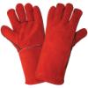 Large (9) 1200E  Red Economy Split Leather Welders Gloves