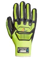 S18TAXFN-8 - GLOVE SIZE 8 A6 18GA HIVIS NITRILE PALM