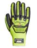 S18TAXFN-8 - GLOVE SIZE 8 A6 18GA HIVIS NITRILE PALM