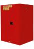 34 in. x 34 in. x 65 in. Red 60 Gallon Manual Close Flammable Storage Cabinet