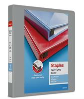 ST56328-CC - BINDER 1" 3-RING VIEW D-RING GRAY