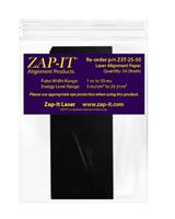 Z3T-25-50 - PAPER 2" X 5"  LASER ALIGNMENT ZAP-IT