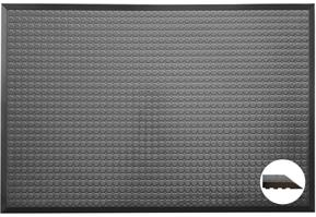 IND0618-S-YB - MAT INFINITY DLX 6 X 18 SILVER W/ YELLOW