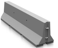 2224-1 - BARRIER CONCRETE 8' X 32" HIGH JERSEY