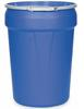 358-7-11L - DRUM 30 GALLON BLUE OPEN HEAD PLASTIC