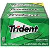 990393972 - GUM SPEARMINT SUGAR FREE TRIDENT GUM