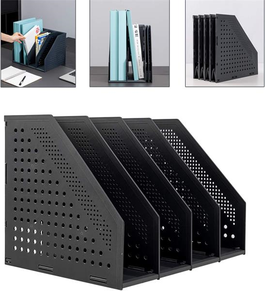 706898055336 - HOLDER 4 VERTICAL FILE ORGANIZER