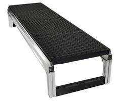 FP3X4X18X36BK - PLATE DIAMOND 4"X18"X36" PLATFORM KIT