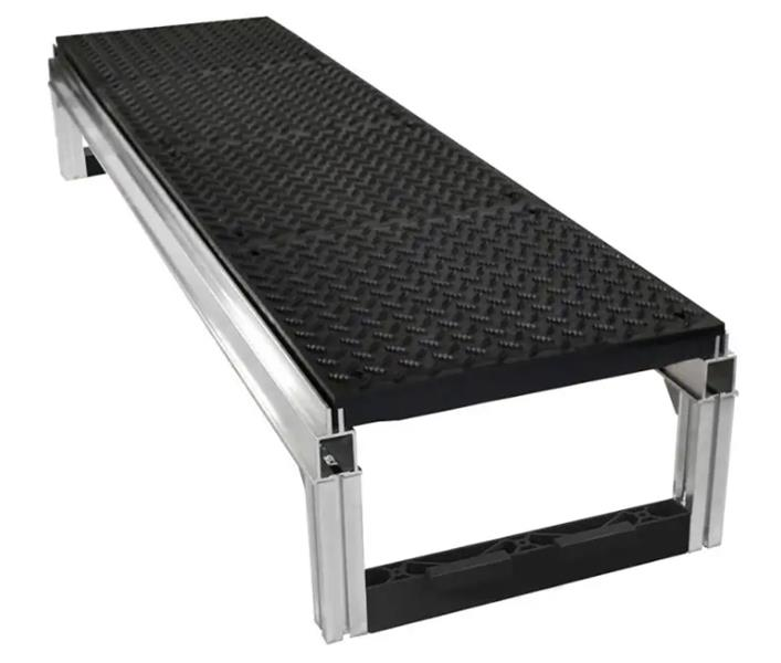 FP3X4X18X36BK - PLATE DIAMOND 4"X18"X36" PLATFORM KIT