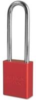 AME A1107KARED1KEY - 3IN SHACKLE RED ALUM LOCK
