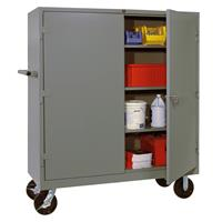 CAB-L-DD1170 - CABINET 60X24X67 DOVE GRAY MOBILE