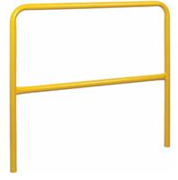FENCE-H-R4 - RAIL 48" YELLOW METAL SAFETY