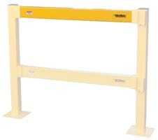 FENCE-H-RL09 - SAFETY RAIL 108-3/4" YLW METAL LIFTOUT