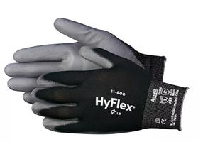 HAND-A-11600B-11 - GLOVES SZ 11 BLACK HYFLEX 11-600