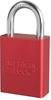 LO-AL-1105R - LOCK 1-1/2" RED SHACKLE A1105RKD
