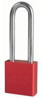 LO-ML-A1207KAREDLZ41KS - LOCK 3" RED KA 4AE 1 KEY