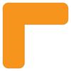 TAPE-EM-DSVC3OKIT - CORNERS 6X6X3 ORANGE FLOOR MARKING SIGN